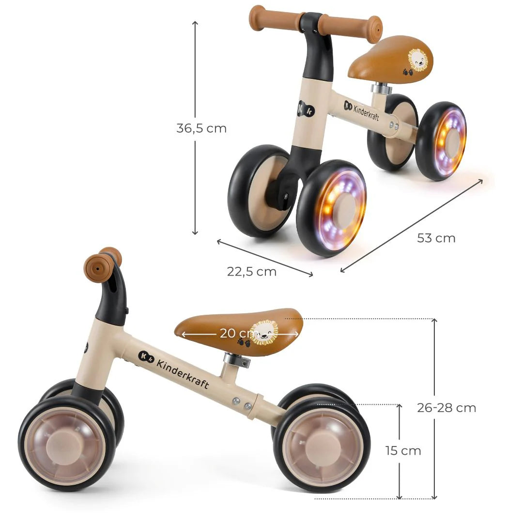 Bicicleta de Equilibrio Cutie Flash - Beige | Kinderkraft