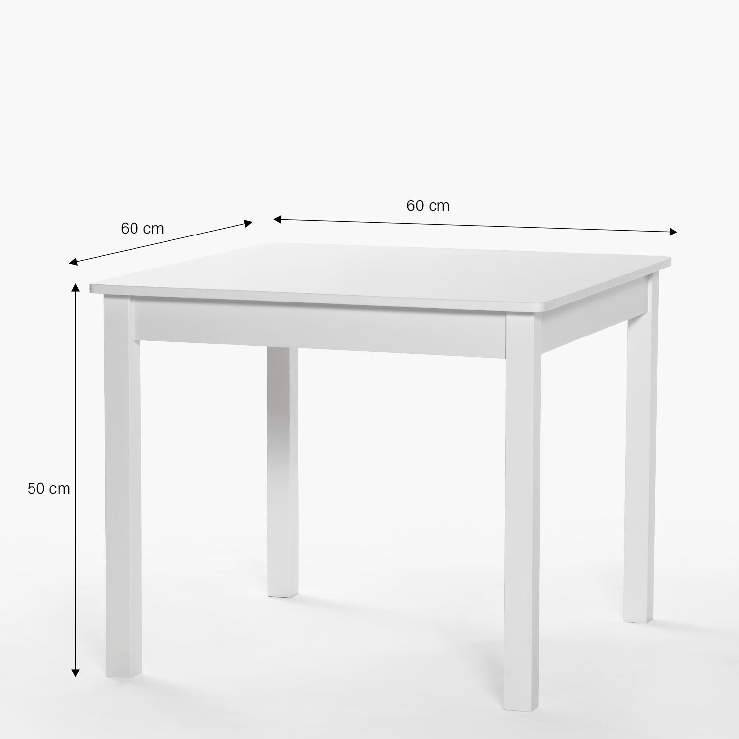 Pack Kids 1 Mesa 2 sillas Olivia Blanco/Rosado - Form Design