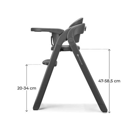 Silla de Comer 3 en 1 Tino - Grey | Kinderkraft