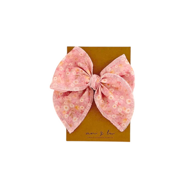 Sofy Large Bow - Barbara Col Rosa