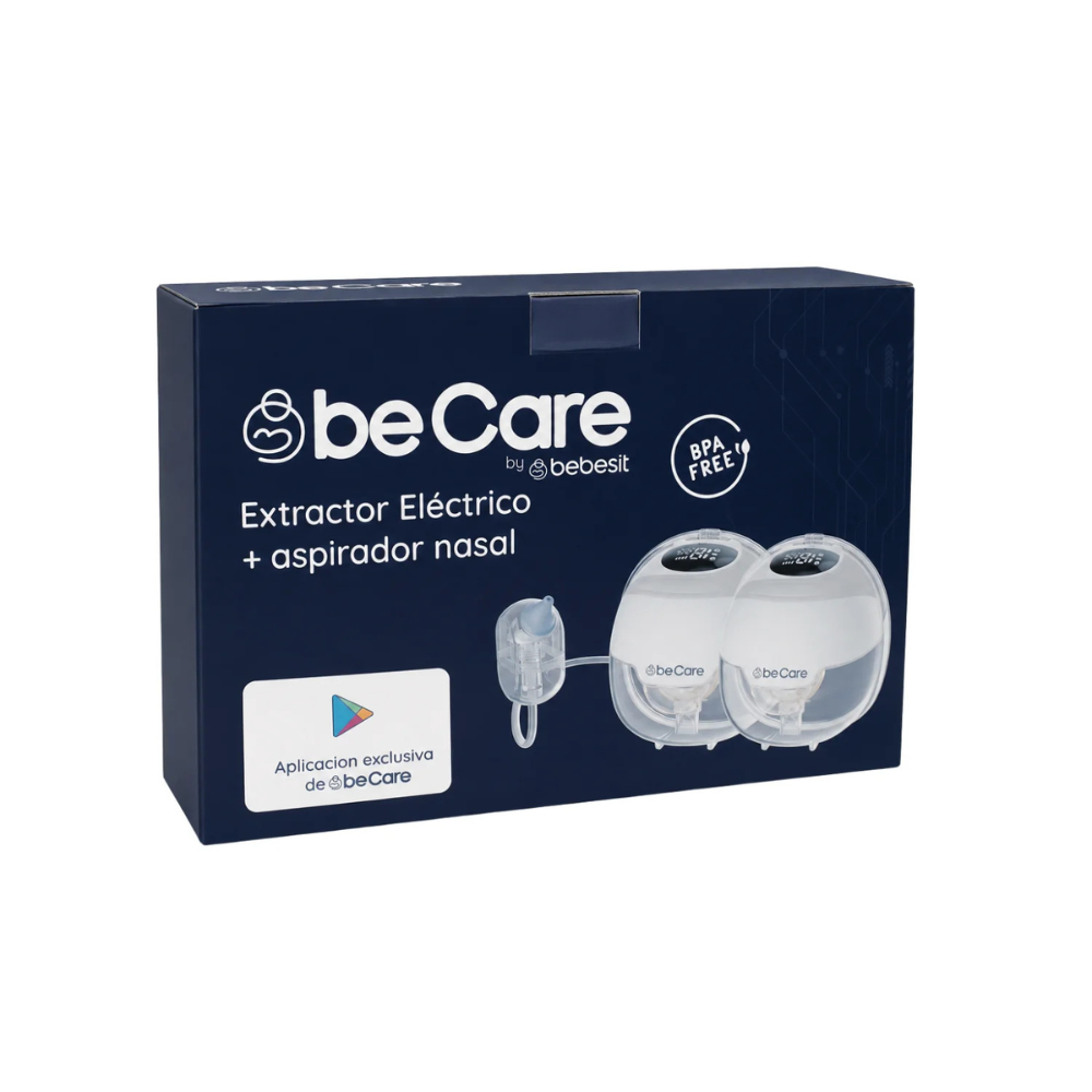 Extractor de Leche Materna Eléctrico Portátil con Aspirador Nasal | Bebesit