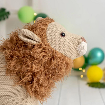 Peluche Amigurumi 100% Algodón - 84 cm - León Maxi