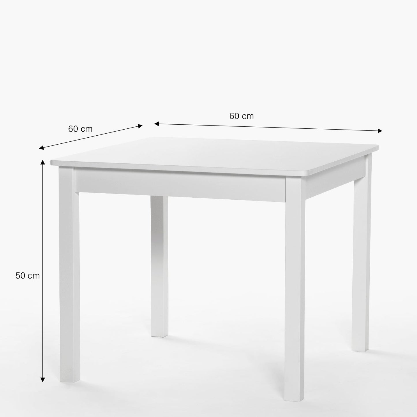 Pack Kids 1 Mesa 2 sillas Olivia Blanco - Form Design