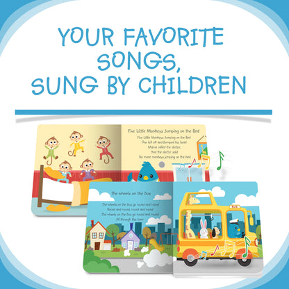 Interactive Musical Book - Children's Songs 