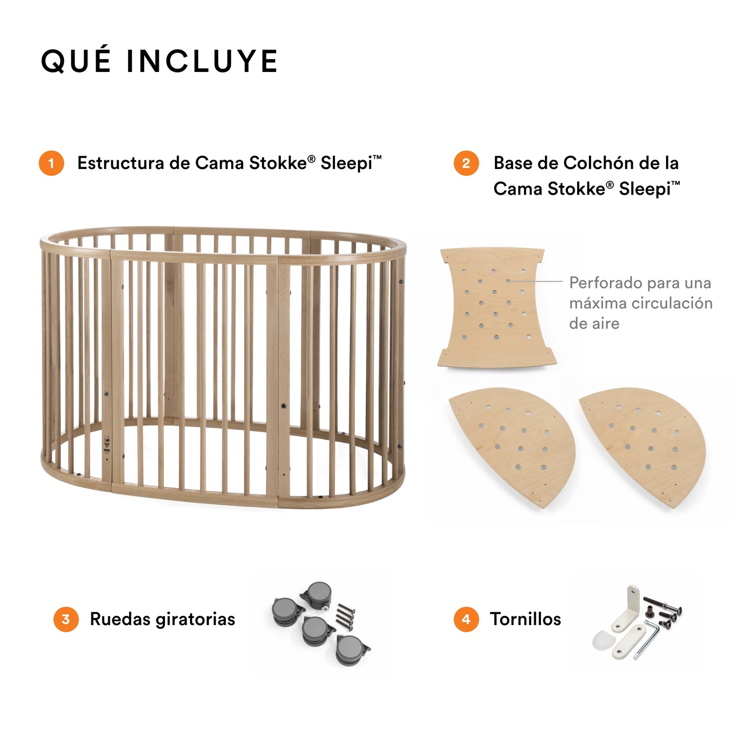 Cuna Sleepi™ - Blanco | Stokke