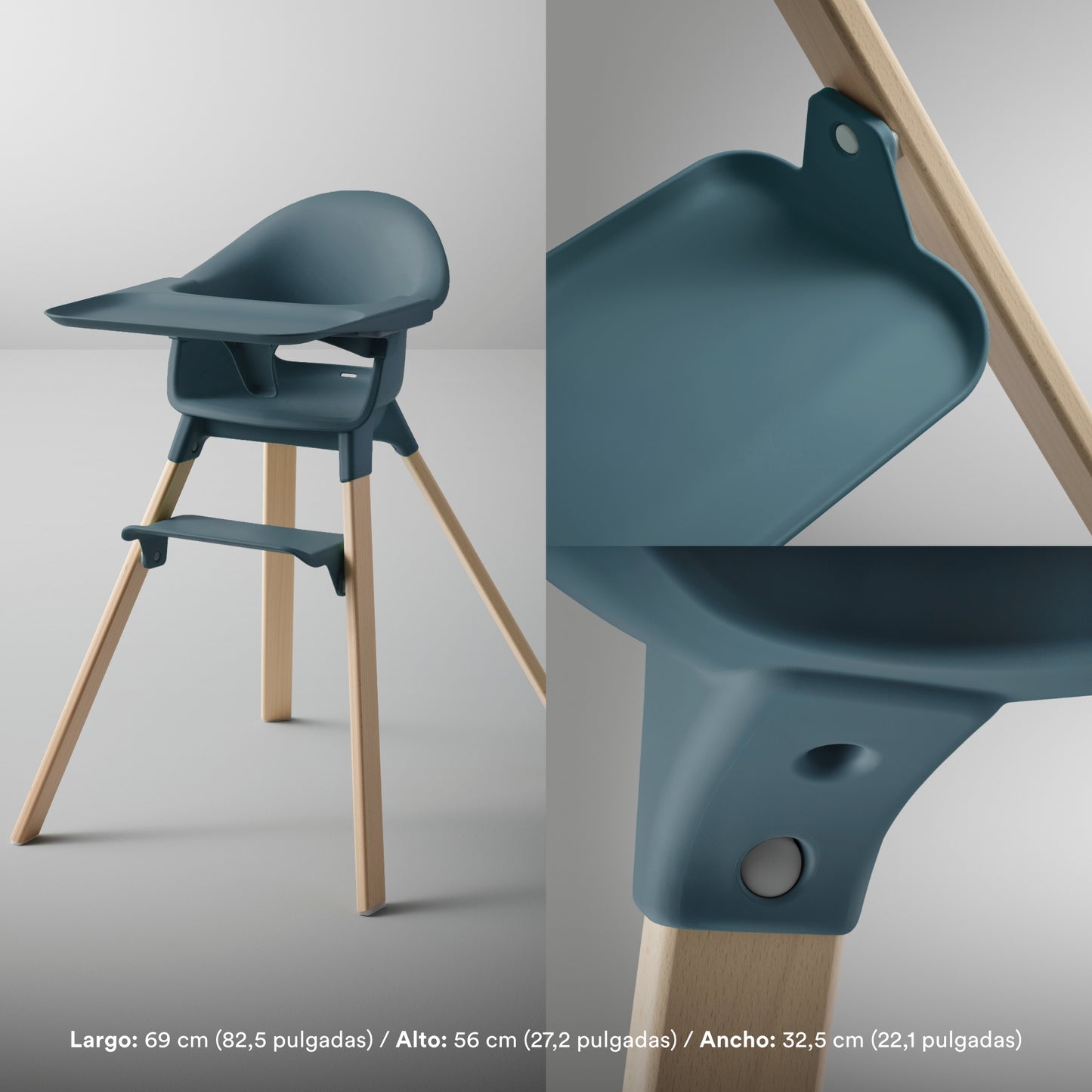 Silla Clikk™ - Fjord Blue | Stokke