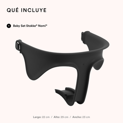 Baby Set para Silla Nomi® - Negro | Stokke