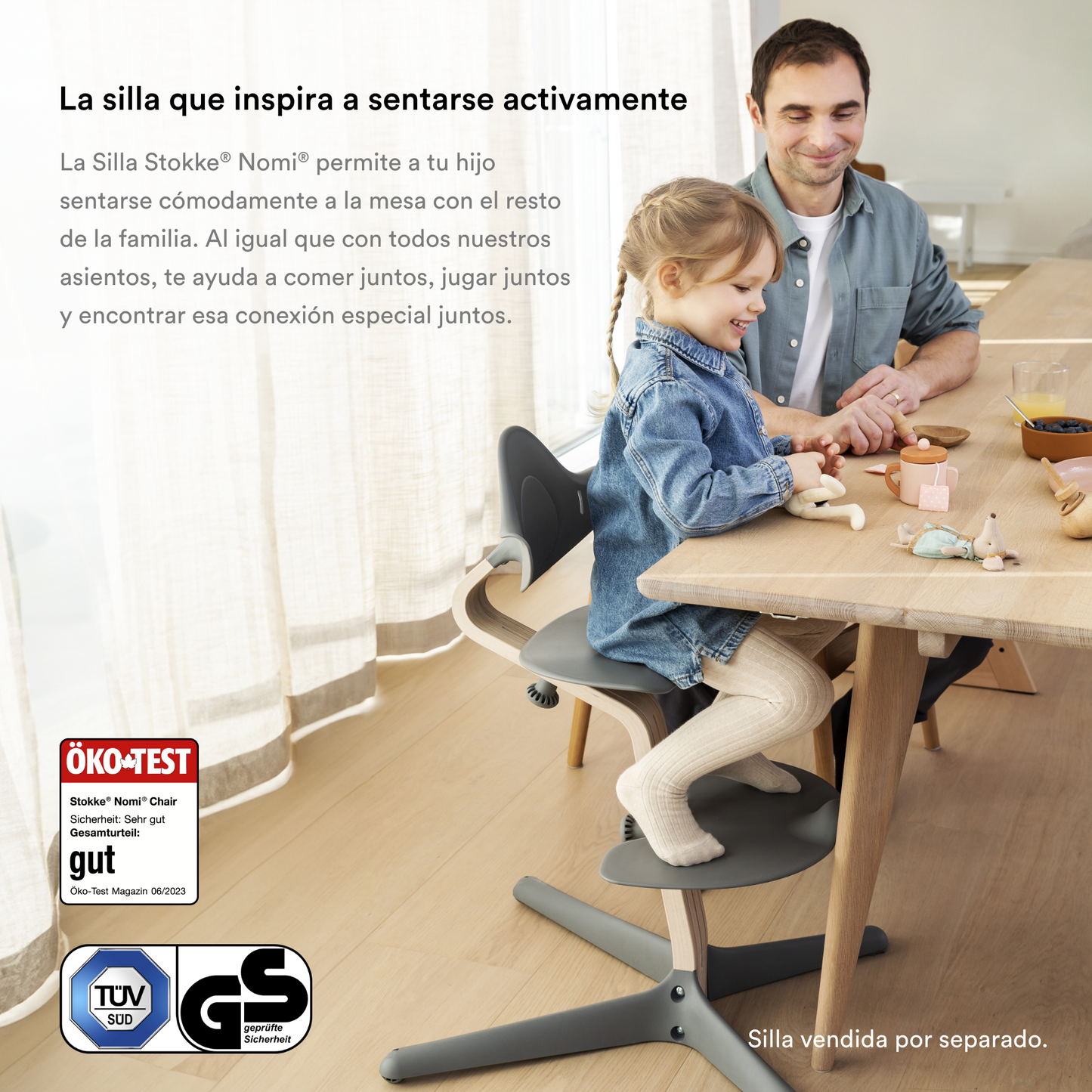 Baby Set para Silla Nomi® - Negro | Stokke