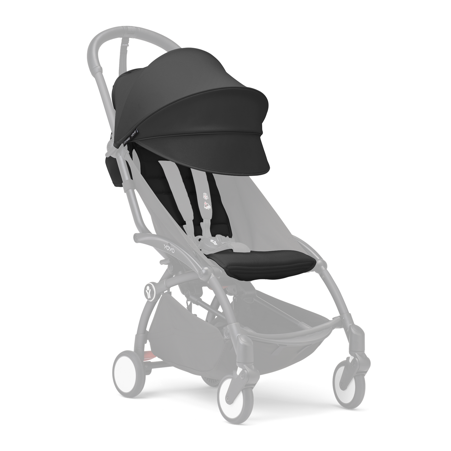 Asiento 6+ para Coche Ultracompacto Stokke® YOYO³ - Negro | YOYO by Stokke