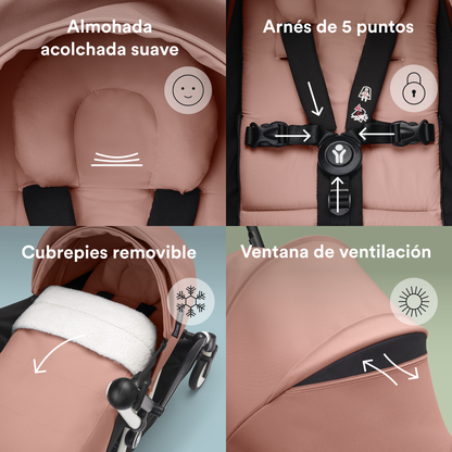 Pack Recién Nacido 0+ para Coche Ultracompacto Stokke® YOYO³ - Ginger