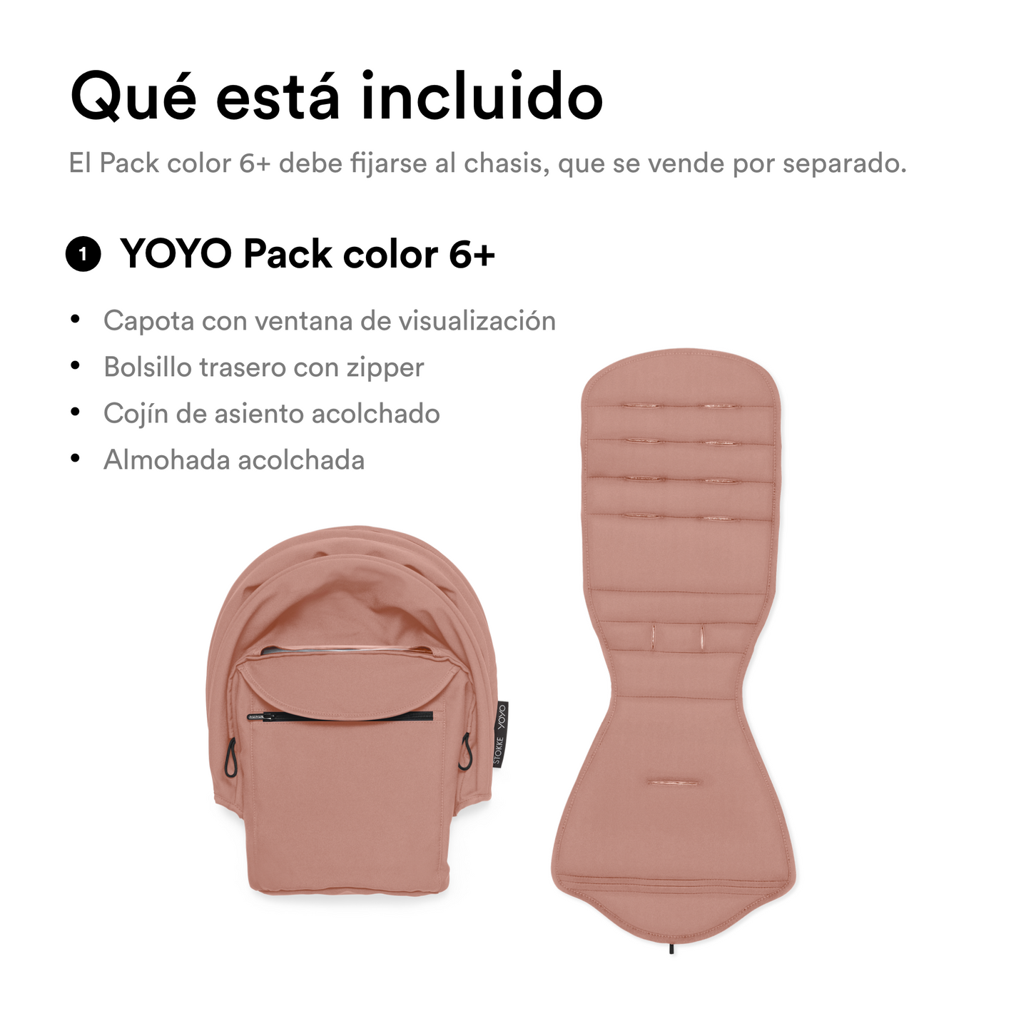 Asiento 6+ para Coche Ultracompacto Stokke® YOYO³ - Gingerᵘˢ | YOYO by Stokke