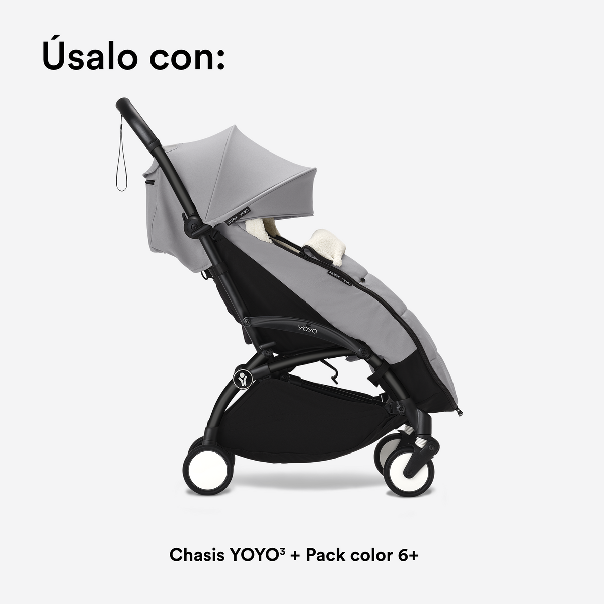 Saco de Invierno para Coche Ultracompacto Stokke® YOYO² - Stone | YOYO by Stokke