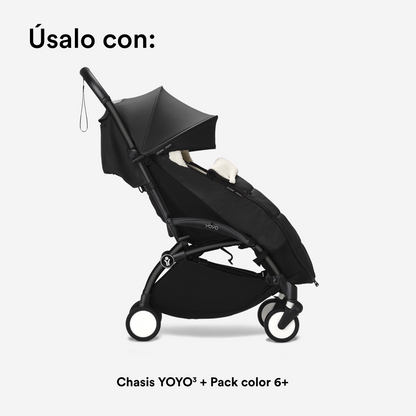 Saco de Invierno para Coche Ultracompacto Stokke® YOYO³ - Negro | YOYO by Stokke