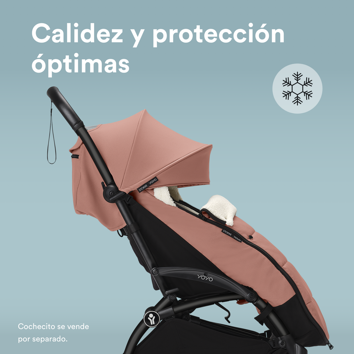Saco de Invierno para Coche Ultracompacto Stokke® YOYO² - Ginger | YOYO by Stokke