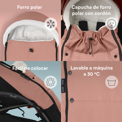 Saco de Invierno para Coche Ultracompacto Stokke® YOYO² - Ginger | YOYO by Stokke