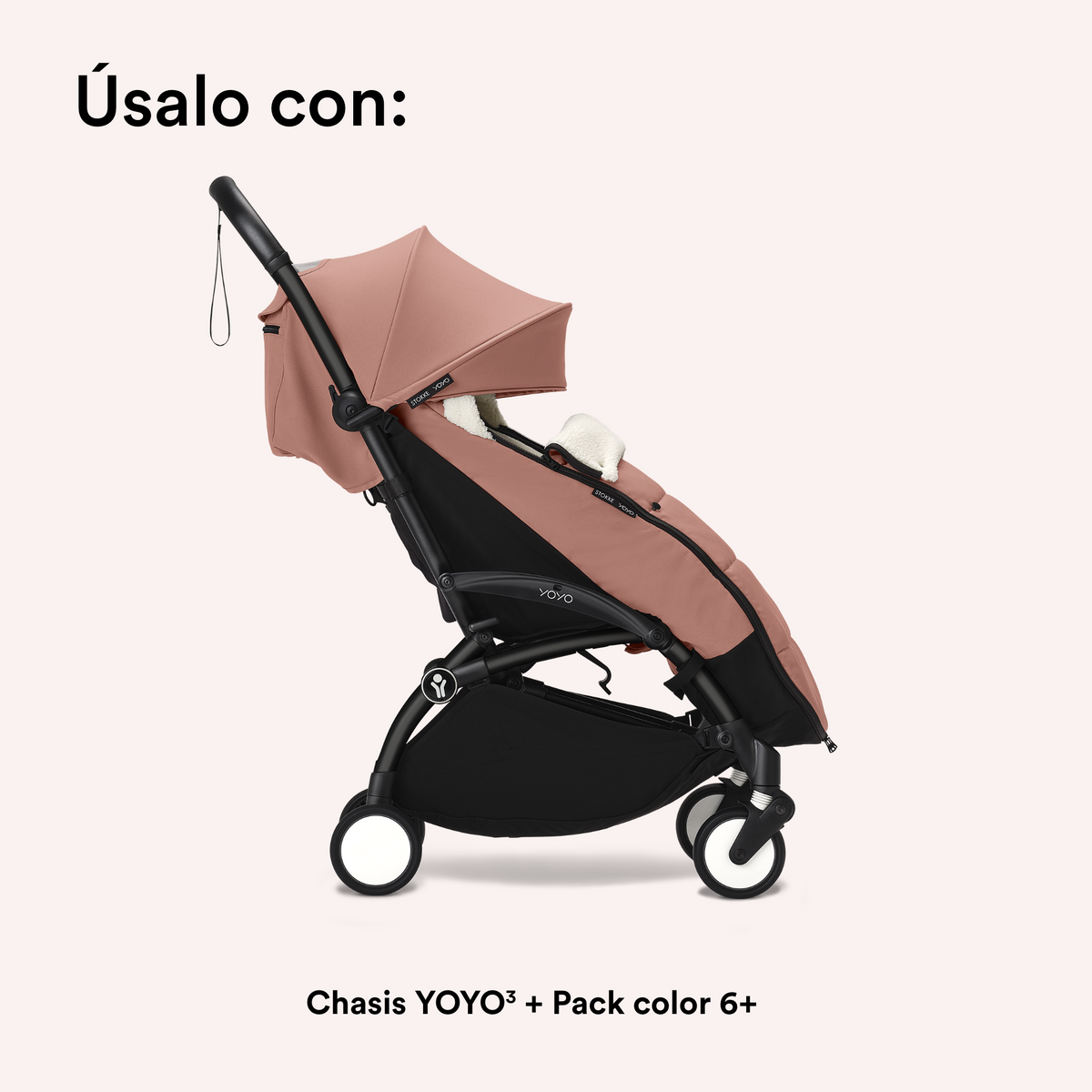 Saco de Invierno para Coche Ultracompacto Stokke® YOYO² - Ginger | YOYO by Stokke