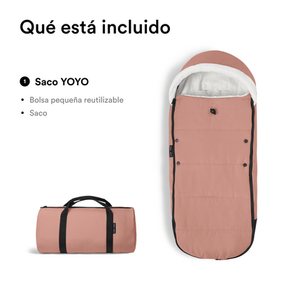 Saco de Invierno para Coche Ultracompacto Stokke® YOYO² - Ginger | YOYO by Stokke