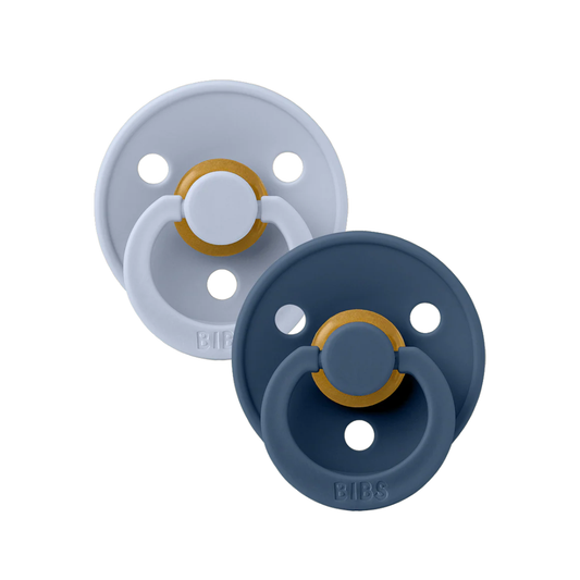 Pack de 2 Chupetes - Cloud & Steel Blue | BIBS