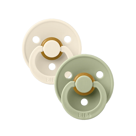 Pack de 2 Chupetes - Ivory & Sage | BIBS