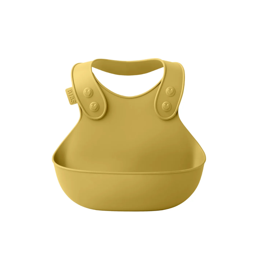Babero de Silicona - Mustard | BIBS