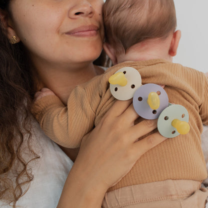 Pack de 2 Chupetes - Blush & Woodchuck | BIBS