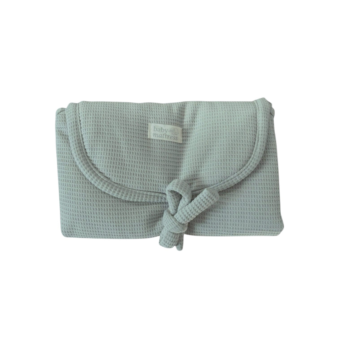 Mudador Portátil - Verde Waffle | Baby Mattress