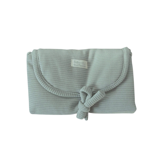 Mudador Portátil - Verde Waffle | Baby Mattress