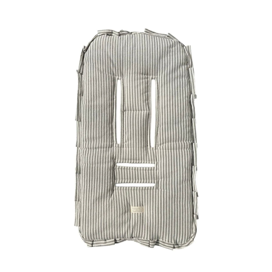 Protector Acolchado para Coche - Musgo Rayas | Baby Mattress