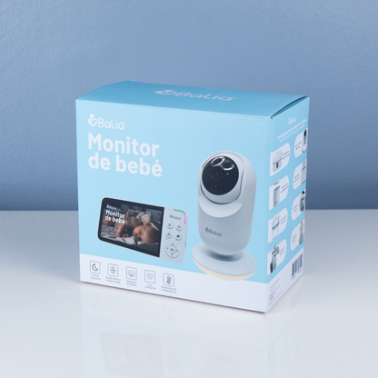 Monitor de Bebé con Cámara 360° y Visión Nocturna | Balia