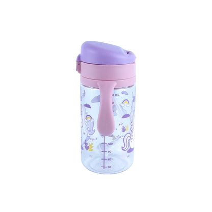 Botella Antiderrame con Bombilla 300 ml - Unicornio | Balia