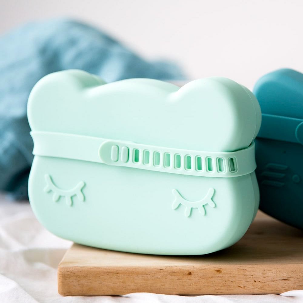 Caja para Snack Oso - Verde Menta