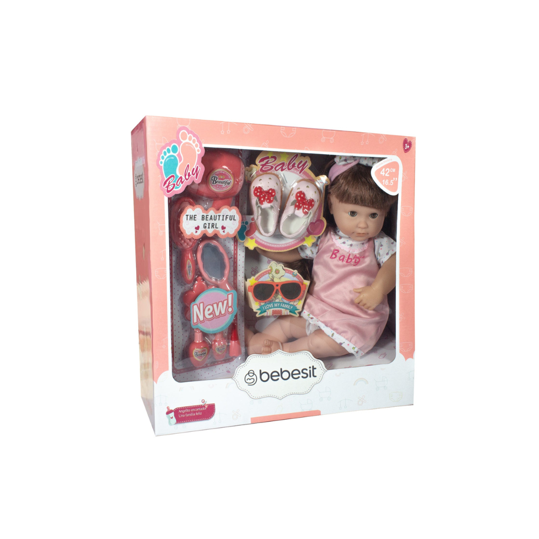 Muñeca Bebé 42 cm con Accesorios - Lily | Bebesit