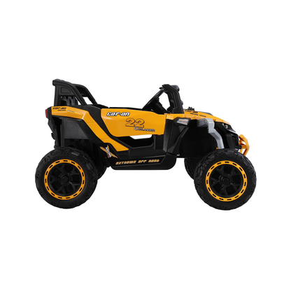 Auto a Batería Buggy 4x4 Adventure Infantil - Naranjo | Bebesit