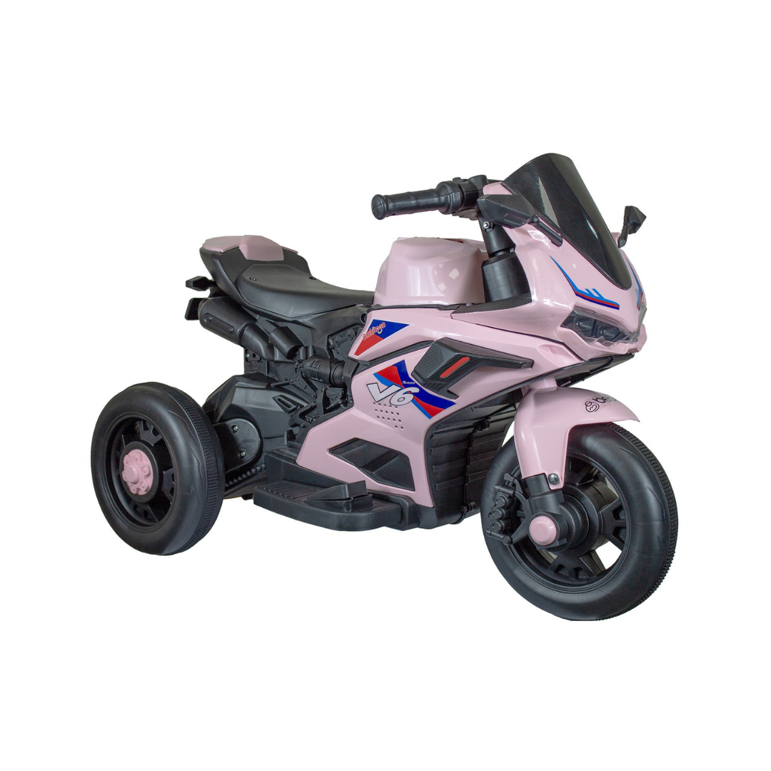 Trimoto MotoGP Niñas Infantil 6V a Batería - Rosa | Bebesit