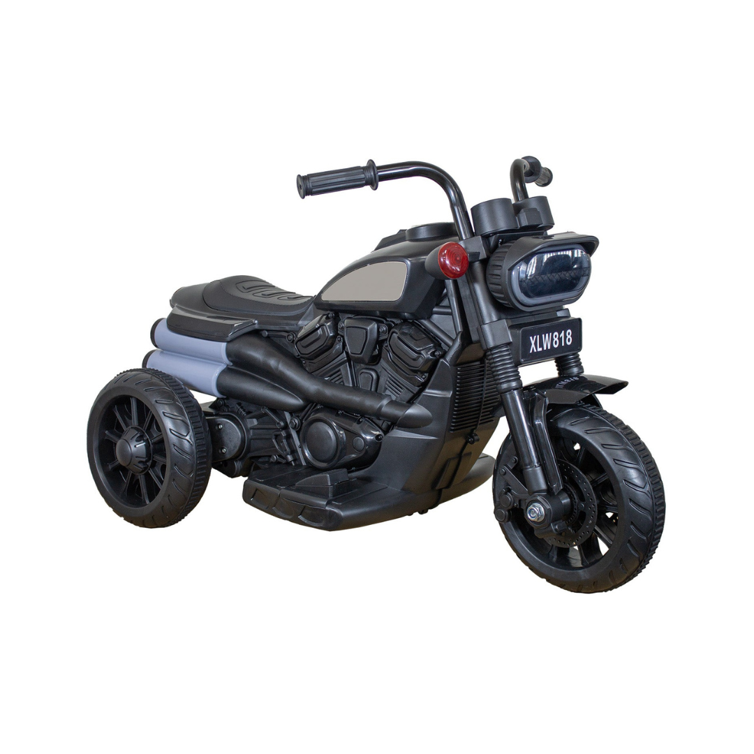 Trimoto ChopperHarley 2.0 Niños Infantil 6V a Batería - Negra | Bebesit