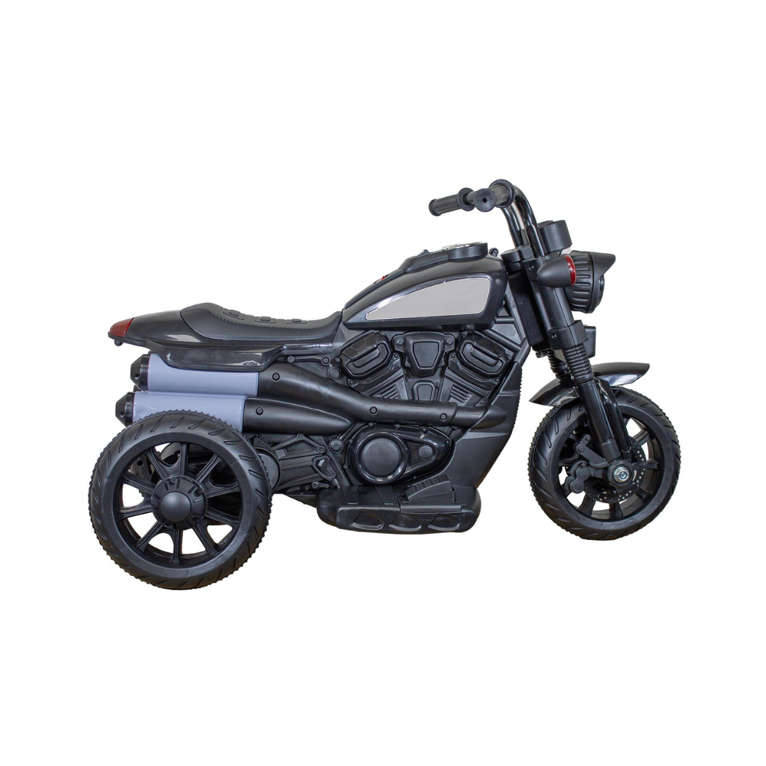 Trimoto ChopperHarley 2.0 Niños Infantil 6V a Batería - Negra | Bebesit
