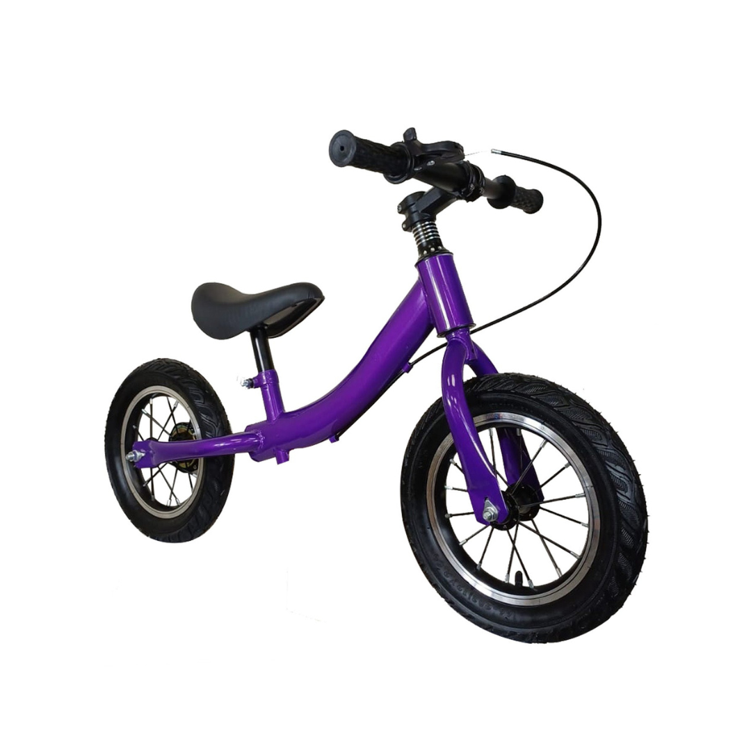 Bicicleta de Aprendizaje Niños y Niñas Infantil con Frenos - Morada | Bebesit