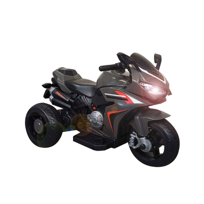 Trimoto BigTrail Niños Infantil 6V a Batería - Gris | Bebesit