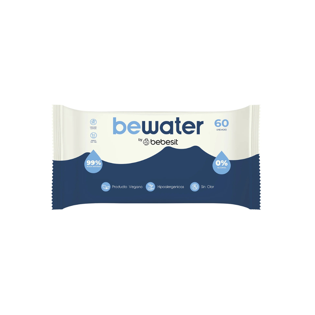 Toallitas Humedas BeWater Pack 4x60 240 unidades