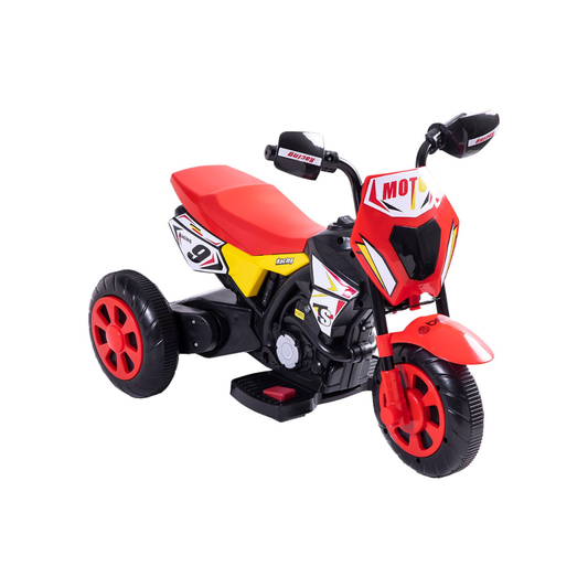 Moto Eléctrica Cross - Rojo | Bebesit