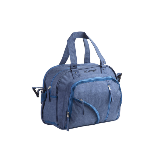 Bolso Maternal - Azul Melange | Bebesit