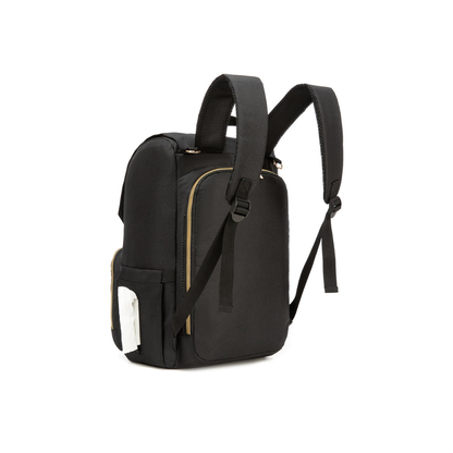 Mochila Maternal Premium - Black Gold | Bebesit
