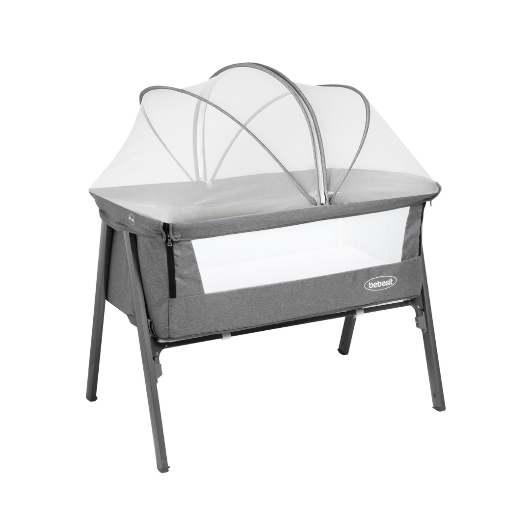 Cuna Colecho Easy LX - Gris | Bebesit