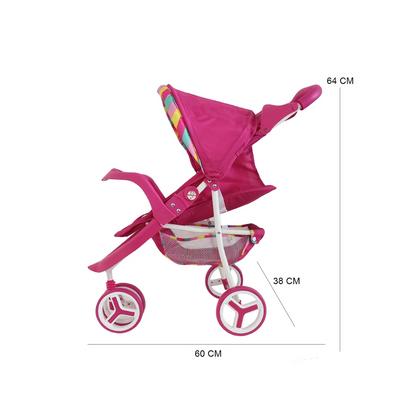 Juguete Muñeca Coche Travel Jogger - Unicornio