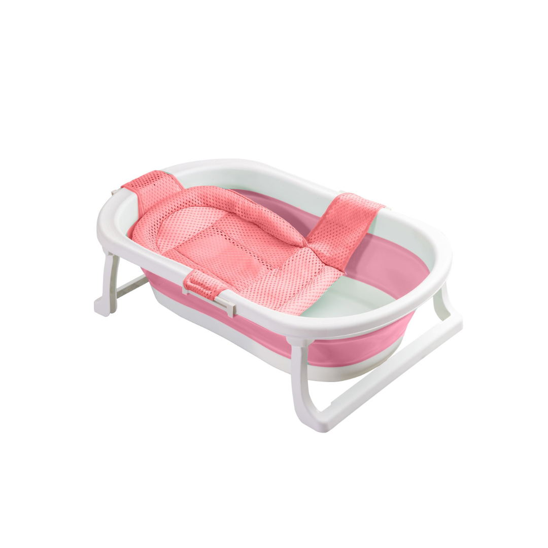 Bañera Jelly con Hamaca - Rosa | Bebesit