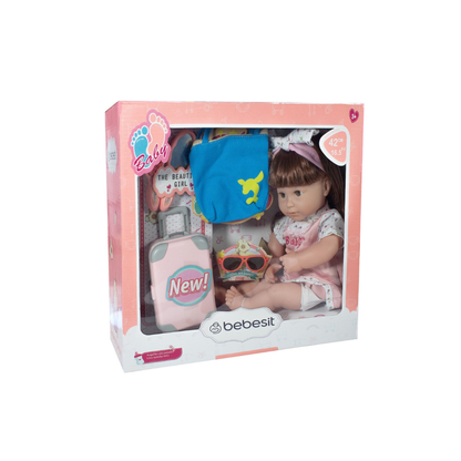 Muñeca Bebé 42 cm con Accesorios - Emma | Bebesit