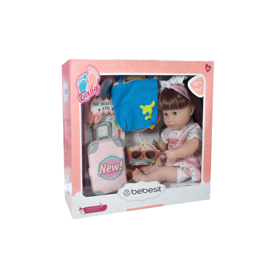 Muñeca Bebé 42 cm con Accesorios - Emma | Bebesit