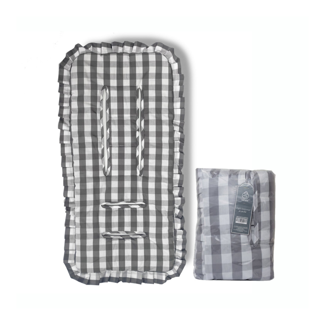 Cojín Universal para Coche de Paseo - Gris | Bebesit