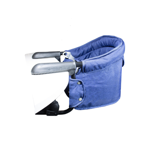 Silla de Comer Eat & Bear - Sujeción de Mesa Portable - Azul | Bebesit