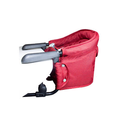 Silla de Comer Eat & Bear - Sujeción de Mesa Portable - Roja | Bebesit